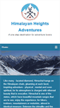 Mobile Screenshot of himalayanheightsadventure.com